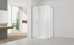 Sprchovací kút štvorec 110x110 cm SAT Walk-In Xmotion SATBWIXMN110110 SATBWIXMN110110
