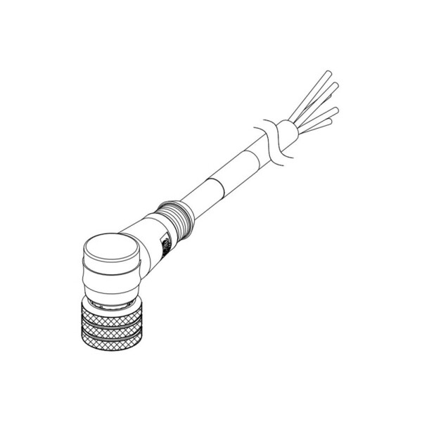 Molex upravený zástrčkový konektor pre senzory - aktory, 1200658298, 1 ks; 1200658298