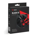 BLADE 120mm PWM čierna / Ventilátor / 120 mm / 1800 RPM / 4-pin PWM (SAVGBLADE)