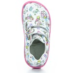 Lurchi Noah Leather White/Rosa barefoot topánky 22 EUR