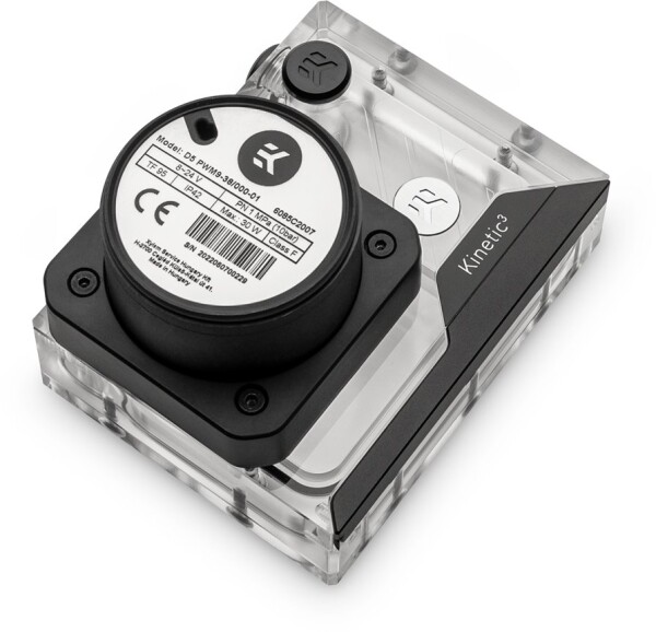 EK Water Blocks EK Water Blocks EK-Quantum Kinetic3 FLT D5 PWM Ausgleichsbehlter-Pumpen-Kombination - 92mm, D-RGB, Acryl