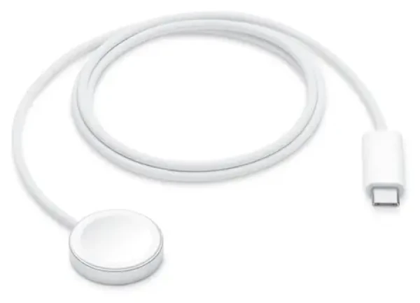 Apple Watch Magnetický rýchlonabíjací USB-C kábel biela / Nabíjací kábel / 1 m (MT0H3ZM/A)