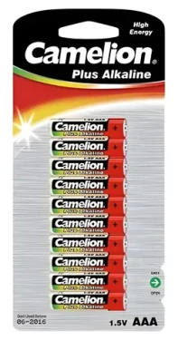 Camelion PLUS Alkaline AAA (LR03) / Alkalická batéria / 10 ks (11001003)