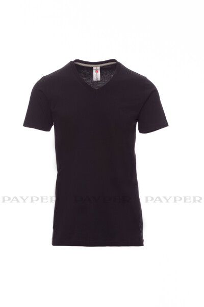 Pánske tričko Payper V-NECK Farba: Čierna, Veľkosť: XS (000103002614000XS)