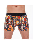 Pánske boxerky Cornette High Emotion 508/143 S-2XL oranžová S