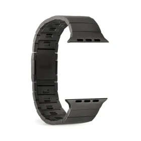Puro Titan čierna / Remienok pre Apple Watch / Nerezová oceľ / 42/44/45/49 mm