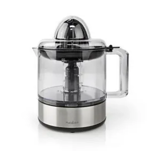 Nedis Citrus Presses KAJC110CBK strieborná / Lis na citrusy / 30 W / 0.8 l (KAJC110CBK)