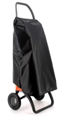 Rolser Poncho M čierna / Pláštenka pre nákupnú tašku na kolieskach