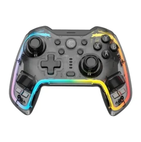 White Shark PRAETORIAN transparentný / Bezdrôtový Gamepad / pre PC PS3/PS4 Android iOS Nintendo (PRAETORIAN)
