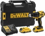 DeWalt DCD709S2T / Aku príklepová vŕtačka / 18V XR / 2x 1.5 Ah / 65 Nm / nabíjačka / kufor (DCD709S2T)