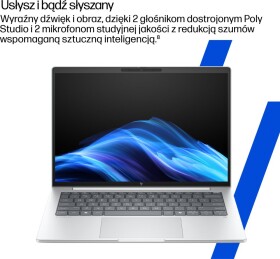HP HP EliteBook 8 G1i AI 16 - Ultra 5-228V, 32GB, 1TB SSD, 16 WUXGA 400-nit AG, 5MP IR cam, WWAN-ready, Smartcard, FPR, US backlit keyboard, Glacier Silver, 77Wh, Win 11 Pro, 3 years