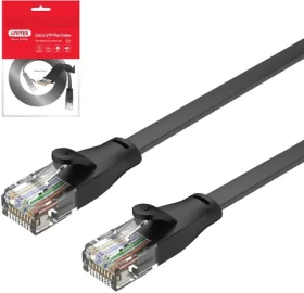 Unitek Patchcord Cat6 U/UTP čierna / Patch kábel / 5 m (C1812GBK)