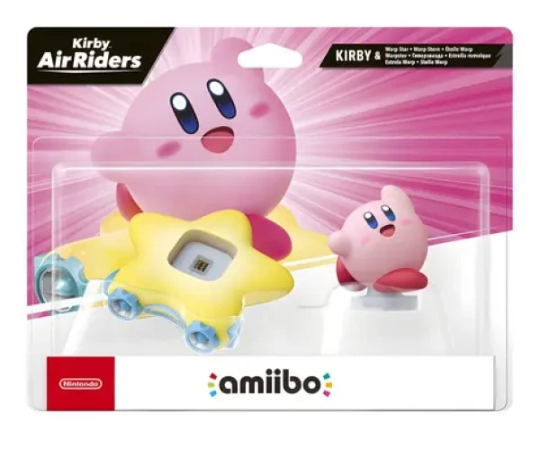 Nintendo amiibo Kirby Warp Star / Interaktívna herná figúrka / Kirby Air Riders / NFC