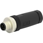 TE Connectivity neupravený zástrčkový konektor pre senzory - aktory, T4111402041-000, piny: 4, 1 ks; T4111402041-000