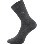 LONKA ponožky Dipool anthracite melé 3 páry 39-42 115854