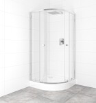 SAT - Set sprchovacieho kúta a vaničky, štvrťkruh 90x90 cm Multi Basic SIKOBKMUS90CRCH SIKOBKMUS90CRCH