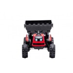 Mamido Detský elektrický traktor s lopatou červený