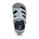 Jonap Danny šedá motýliky barefoot sandále 22 EUR