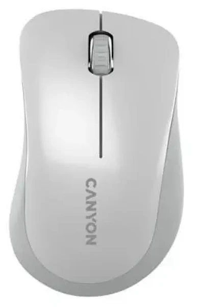 Canyon MW-11PW biela perleť / Bezdrôtová optická myš / 1200 DPI / 3 tlačidlá / USB prijímač (CNE-CMSW11PW)