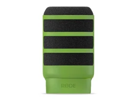 Rode WS14 zelená / Protiveterná ochrana / pre Rode PodMic a PodMic USB (WS14-G)