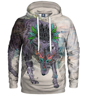 Aloha From Deer Wolf Hoodie HK Purple