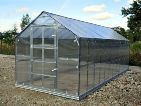 Záhradný polykarbonátový skleník Gardentec H (3,17 × 2,35 m)