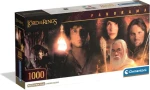 Clementoni Panoramatické puzzle Pán prsteňov: Hrdinovia Stredozeme