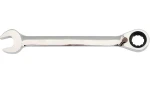 YATO Očkoplochý račňový kľúč / 8 mm / Dĺžka 140 mm / 72 zubov / CrV (YT-1651)