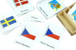 Moyo Montessori Moyo Montessori Vlajky Európy - trojzložkové karty