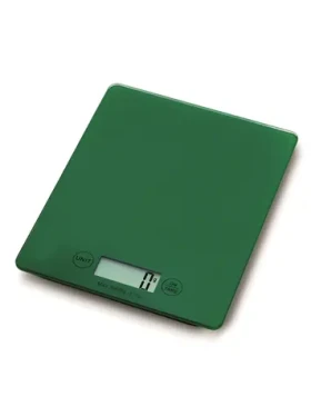 Weis Kuchynská váha zelená / Digitálna váha / max. 5 kg / funkcia Tara (10512)