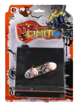TEDDIES Prstový skateboard s rampou