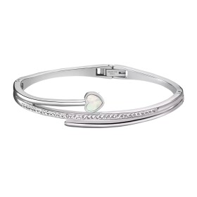 Lotus Style Romantický oceľový náramok s perleťou Woman Basic LS1843-2 / 6