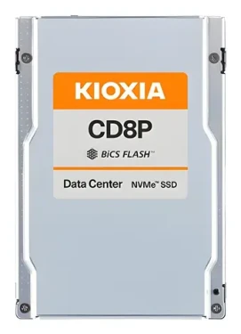 KIOXIA CD8P-V 1.6 TB / SSD / 2.5" / PCIe 5.0 / NVMe / Enterprise (KCD8XPUG1T60)