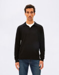 Armedangels Knit Longsleeve Poloshirt 105 black L