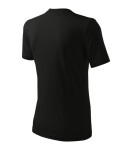 Klasické tričko unisex čierne S
