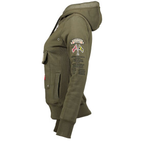 Geographic Norway Gymclass DB 054 M WW2491H/GN-Khaki Mikina L