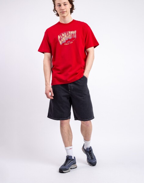 Carhartt WIP Simple Short Black heavy stone wash 32