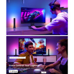 Govee Flow PLUS SMART LED TV Gaming (RGBICWW) / LED panely / 24W / 400lm / BT / WiFi / RGBIC (H60563D1)