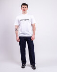Carhartt WIP S/S Script T-Shirt White/Black L