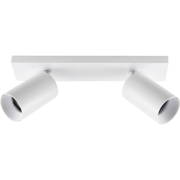 Deko Light 348247 Can Tilt eckig, 2x 7,5 W GU10, Weiß Stropné svítidlo GU10 7.5 W biela; 348247