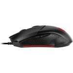 MSI Clutch GM 08 čierna / Herná optická myš / 4200 DPI / 6 tlačidiel / USB / drôtová / podsvietená (S12-0401800-CLA)