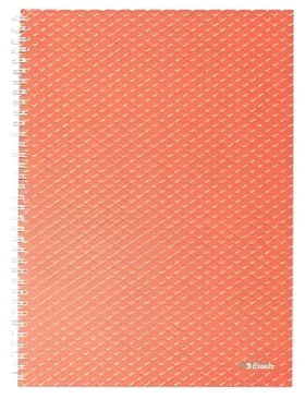 Esselte Colour'Breeze koralová / Blok / A4 / linajkový / 80 g/m2 (628483)