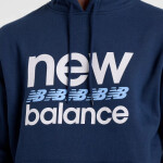 Pánska mikina New Balance Sport Graphic Fleece Hoodie NNY M MT51941NNY L