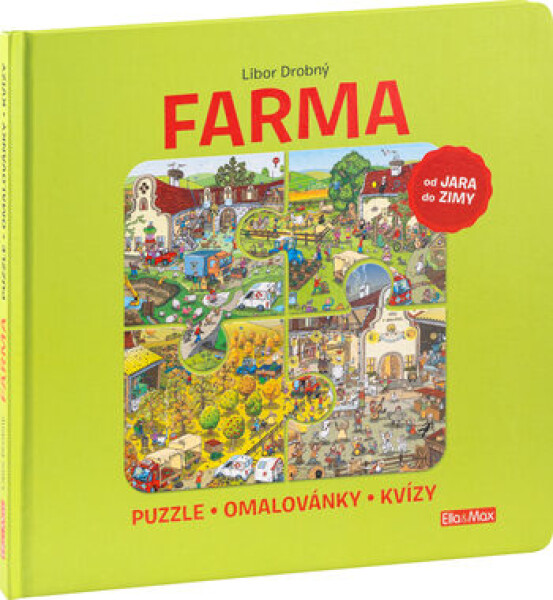 Presco Group FARMA – Puzzle amp; omaľovánky amp; kvízy