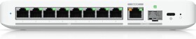 Ubiquiti UBIQUITI FLEX 2.5G FLEXIBLE, 8-PORT 2.5 GBE SWITCH WITH A 10 GBE RJ45/SFP+ COMBINATION UPLINK PORT THAT CAN BE POWERED WITH A USB-C OR POE+ ADAPTER