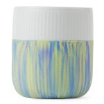 Royal Copenhagen Porcelánový hrnek Fluted Contrast Marble Northern Lights 350 ml