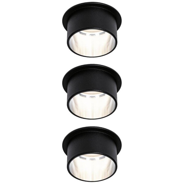 Paulmann 93383 LED vstavané svetlo 19.5 W čierna, železo; 93383