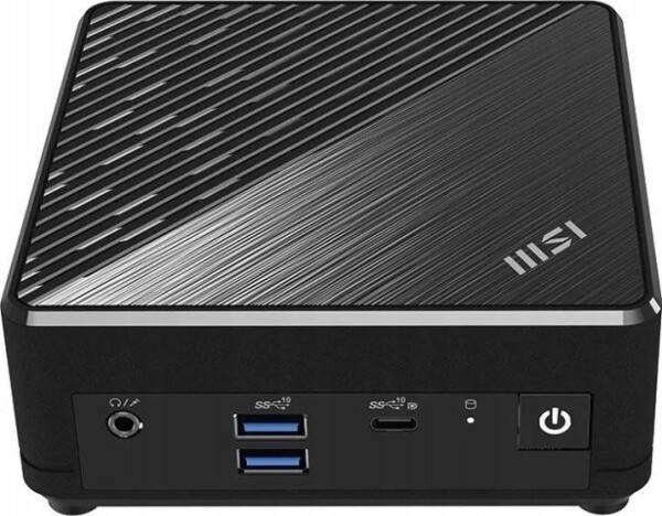 PC MSI Cubi N ADL S-078EU N100/4GB/SSD128GB/UHD/802.11 AC/BT 5/W11P Black