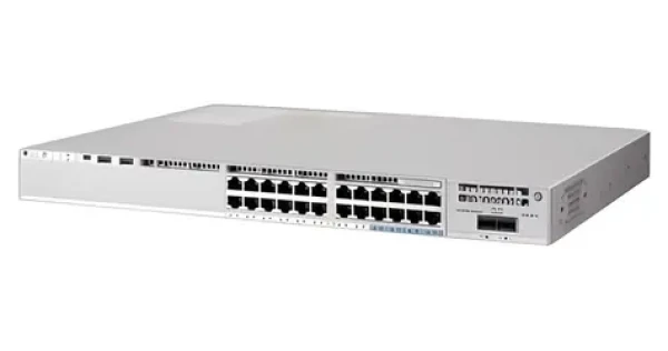Cisco Catalyst 9200 / Switch / 24x GbE RJ-45 / 8x mGig / PoE+ / Network Essentials (C9200-24PXG-E)