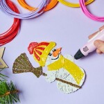 Kruzzel PLA 3D vlákna - filament - VEĽKÁ SADA 30 x 10 m celkom 300 m 19877